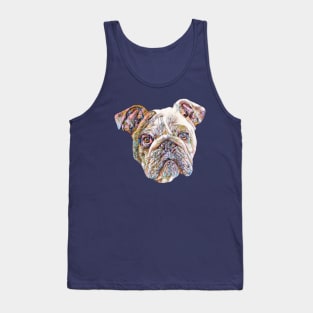 British Bulldog Color Splash Tank Top